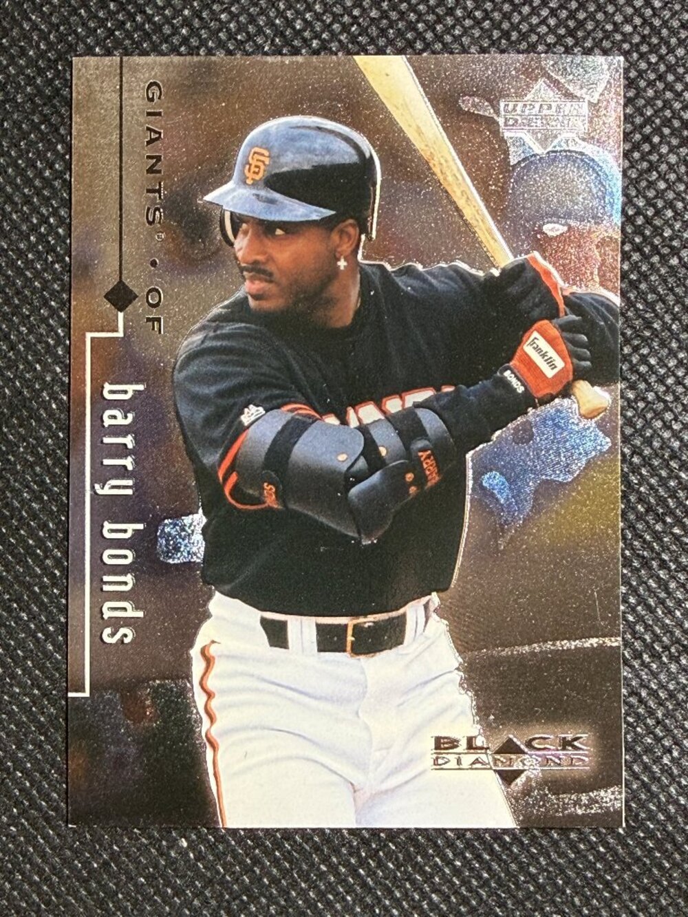 1999 UPPER DECK BLACK DIAMOND BARRY BONDS #73 SAN FRANCISCO GIANTS